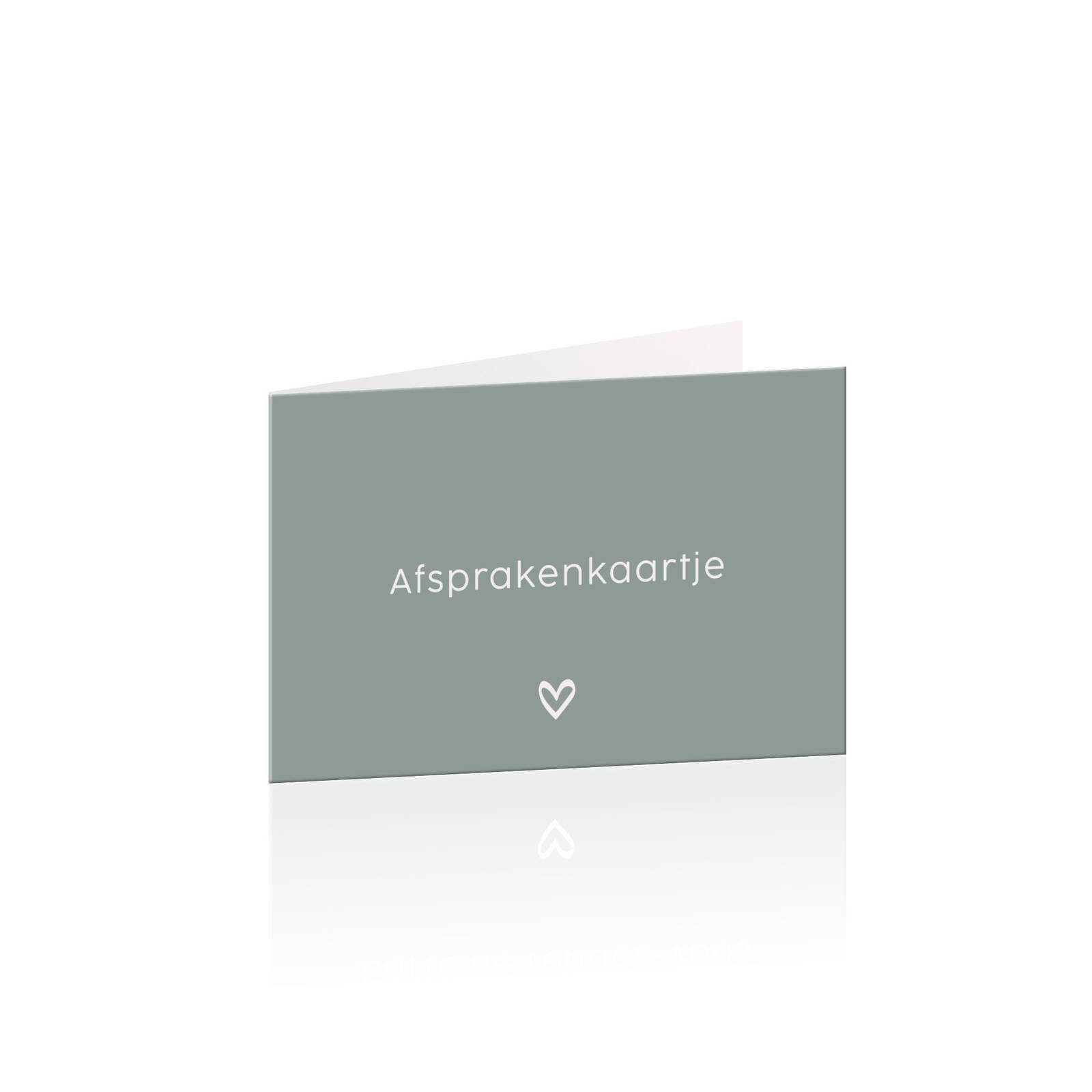 Cartes de Rendez-vous Aura Soft Petrol - 50 pcs