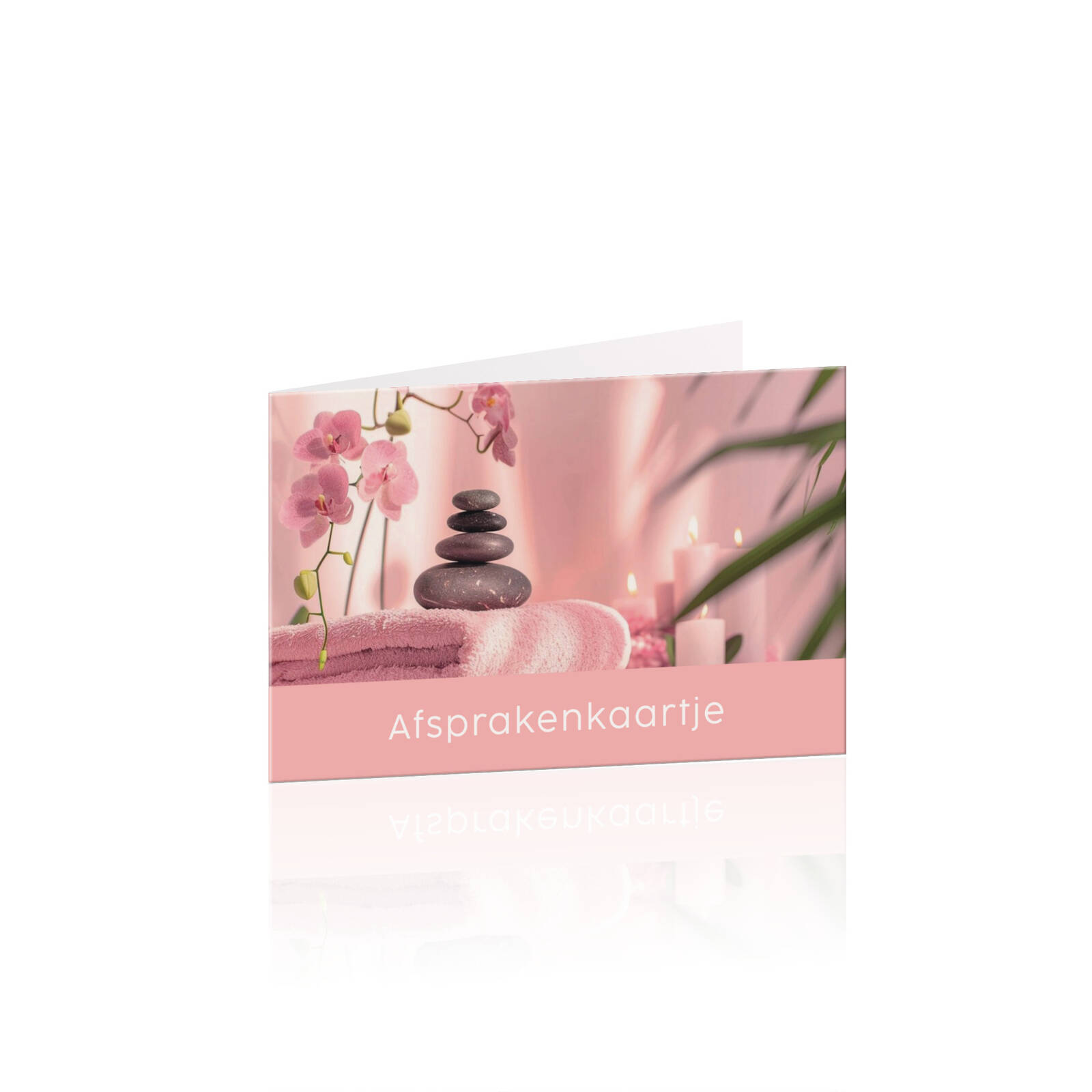 Cartes de Rendez-vous Aura Pink Spa - 50 Pièces