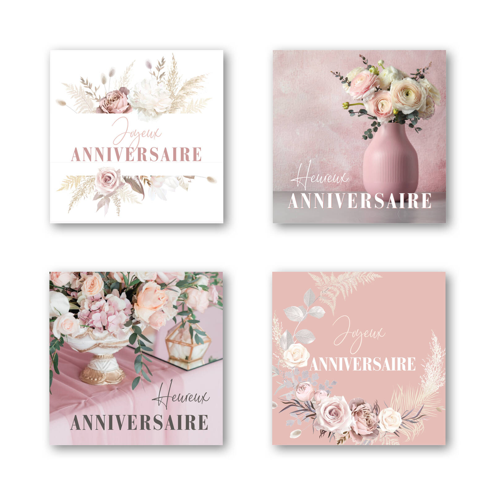 Stickers Joyeux Anniversaire - 1 Rouleau