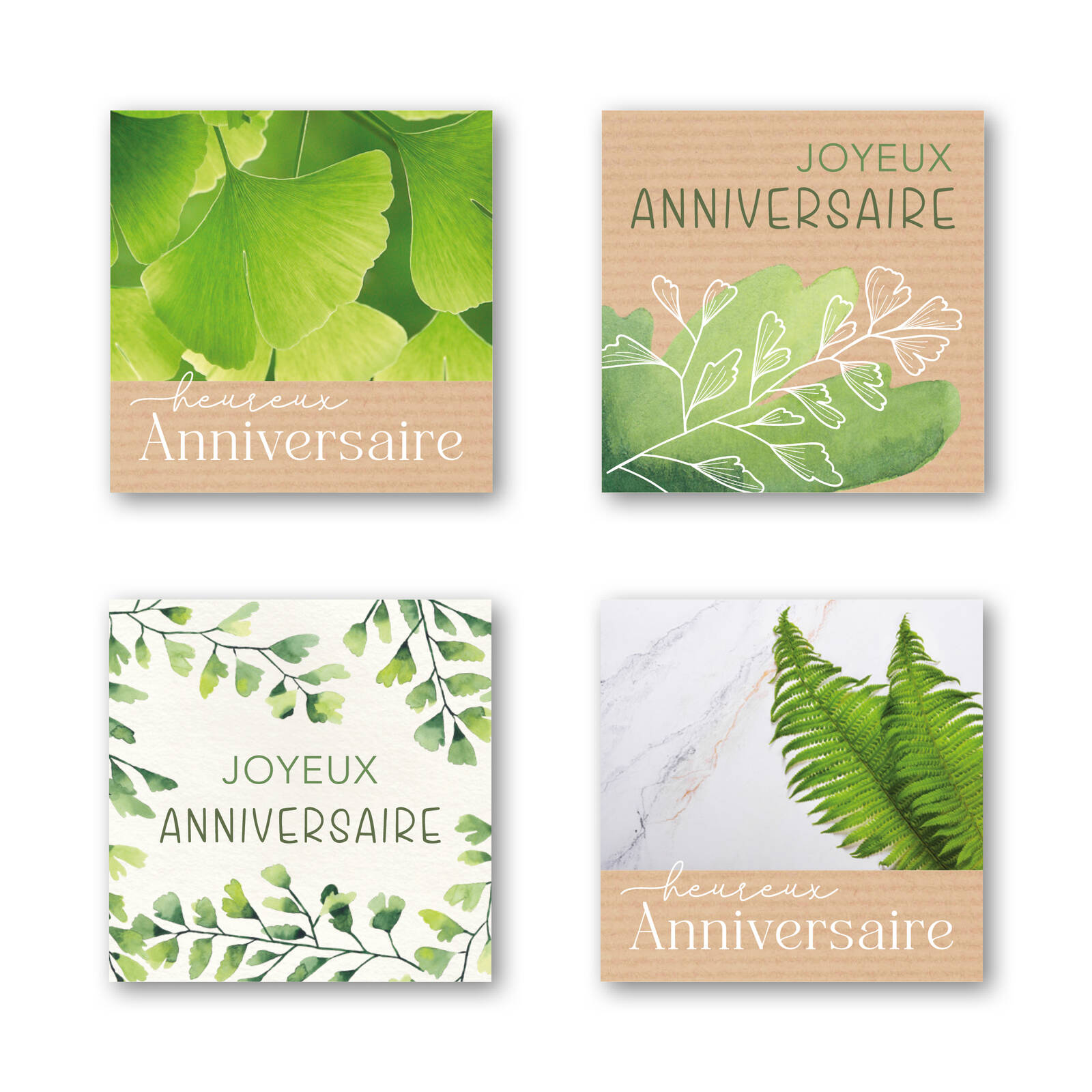 Stickers Joyeux Anniversaire - 1 Rouleau