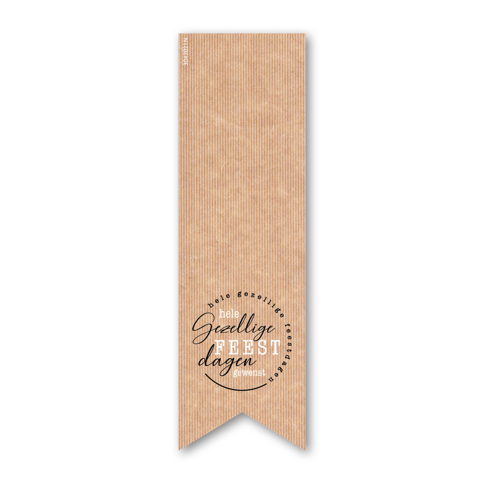 Autocollants de Fermeture Joyeuses Fêtes - 1 Rouleau