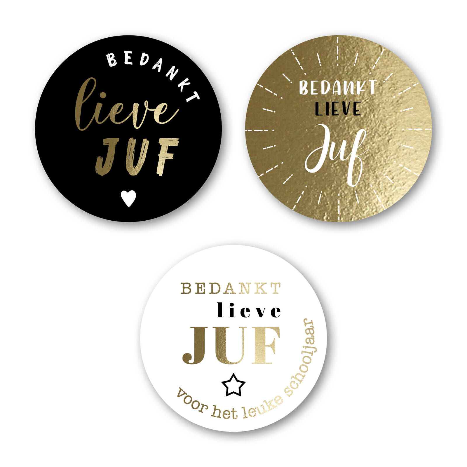 Autocollants Merci Chère Enseignante - 1 Rouleau