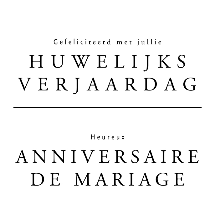 Anniversaire de mariage