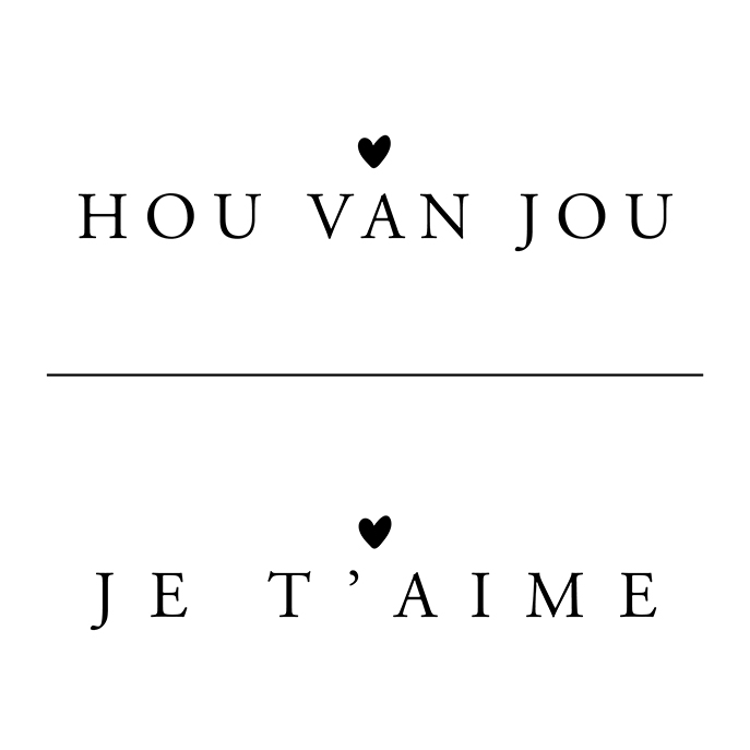 Je t'aime