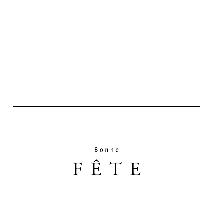 Bonne fête