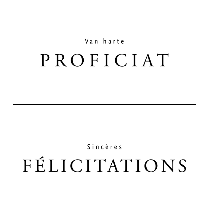 Félicitations