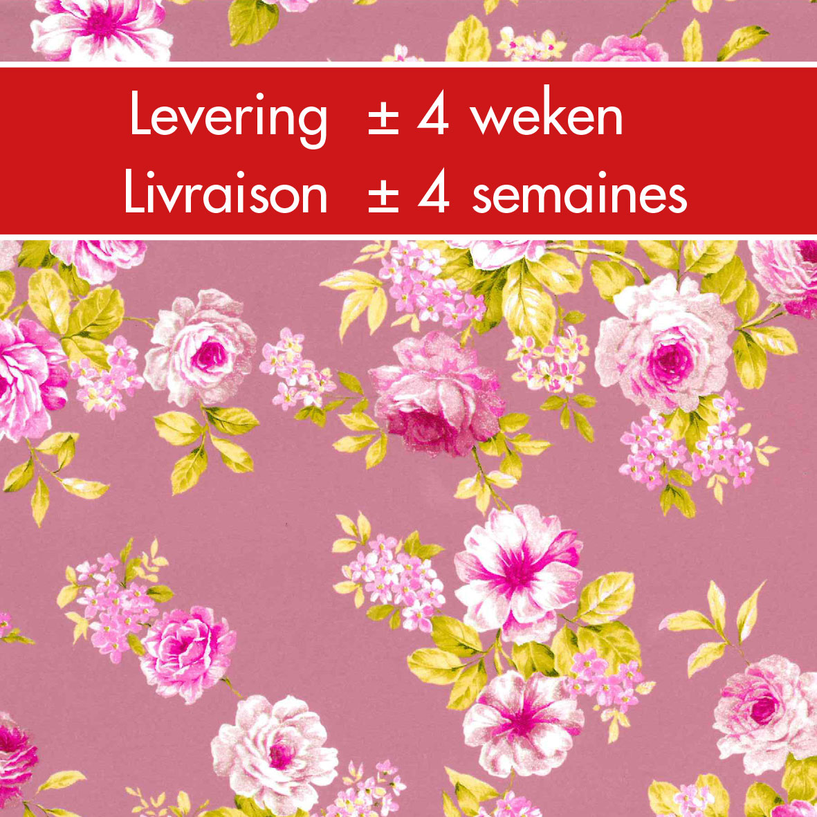 Papier d'emballage pink roses