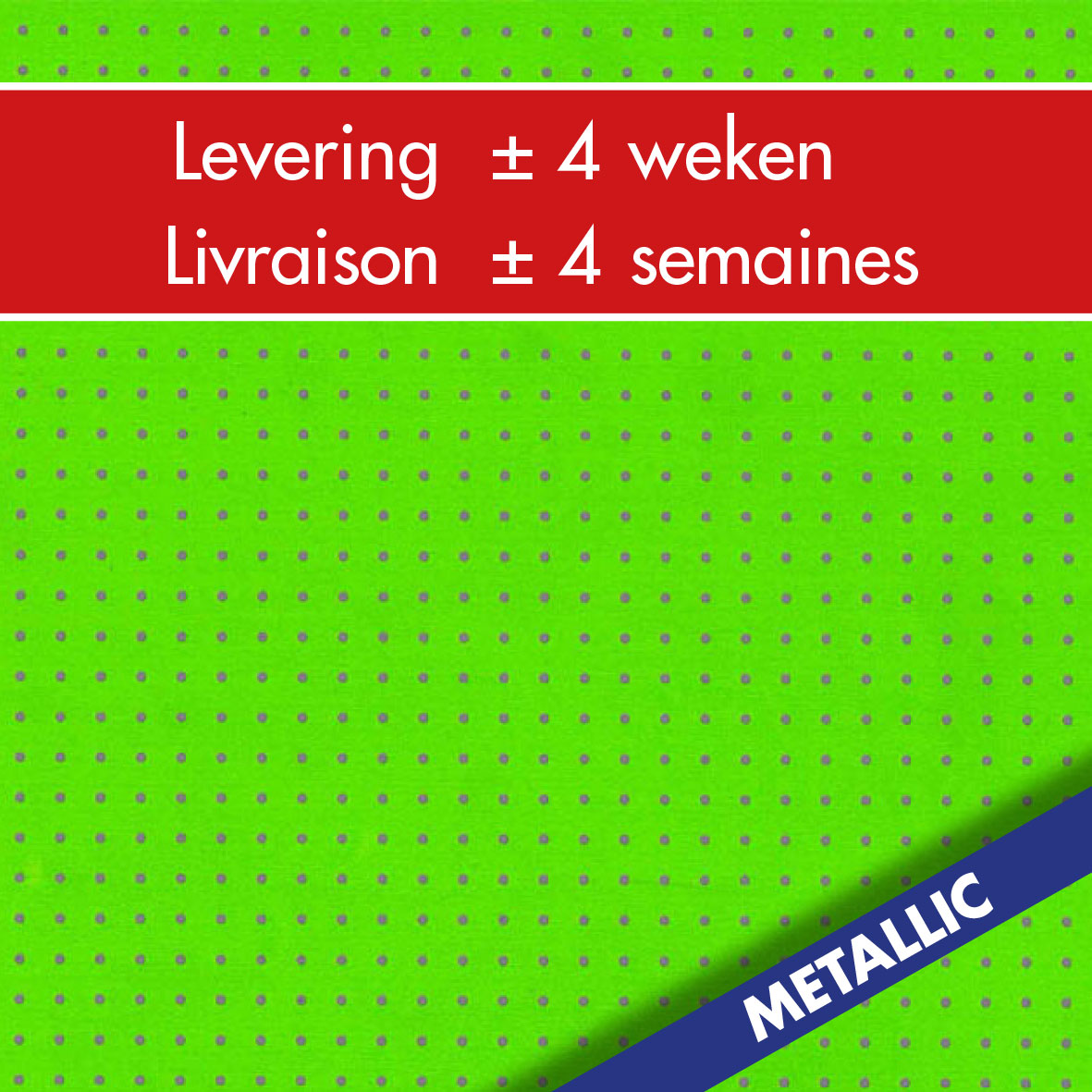 Papier d'emballage: lime spot metallic