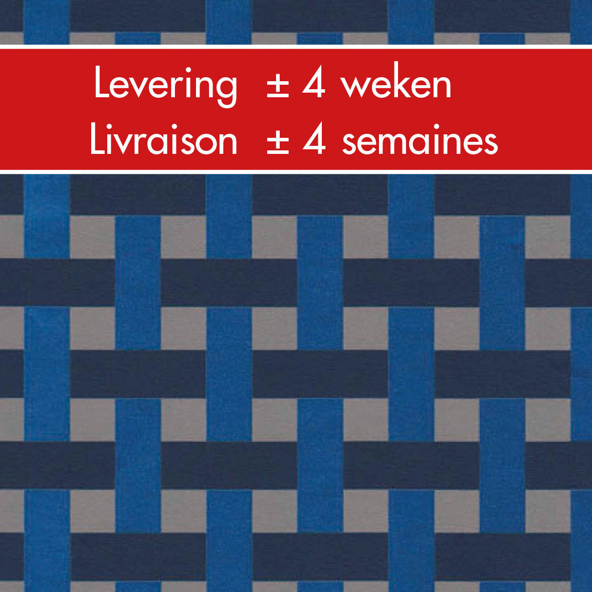 Papier d'emballage: blue stripes carre