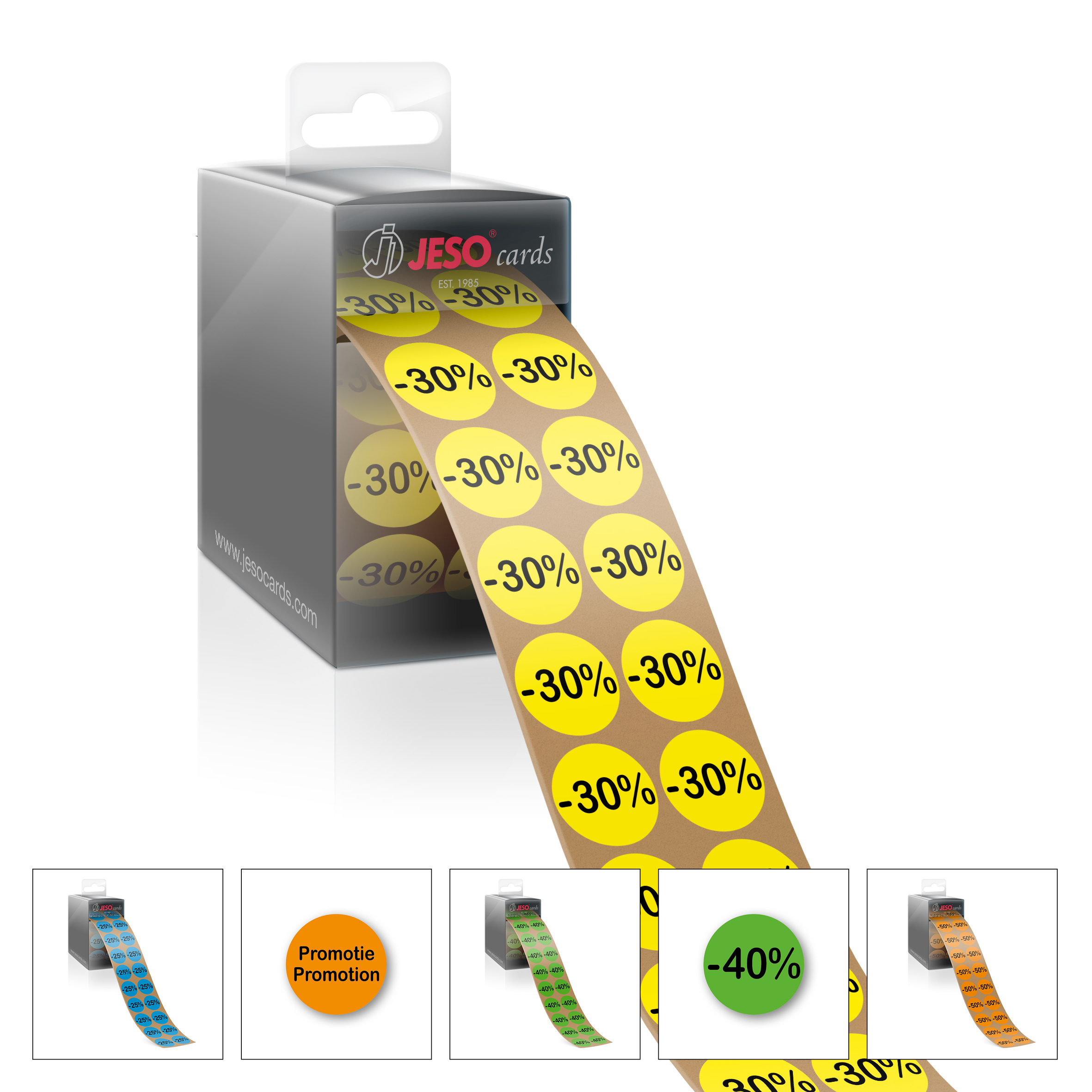 Étiquettes de remise