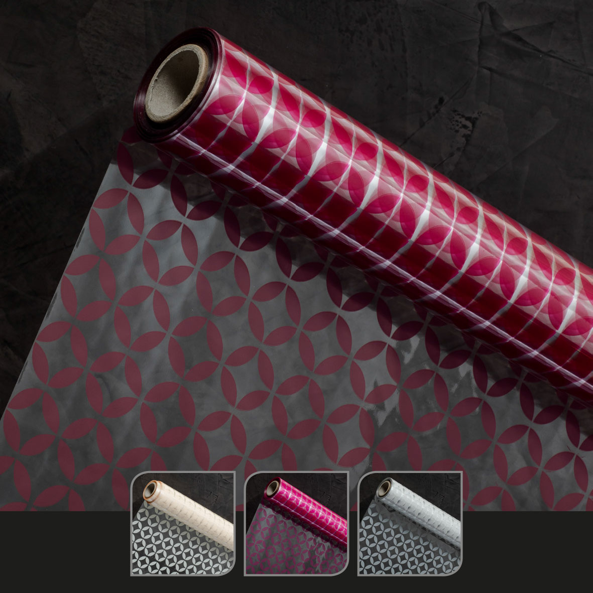 Emballage sur rouleaux: globe (60cm / 50m)