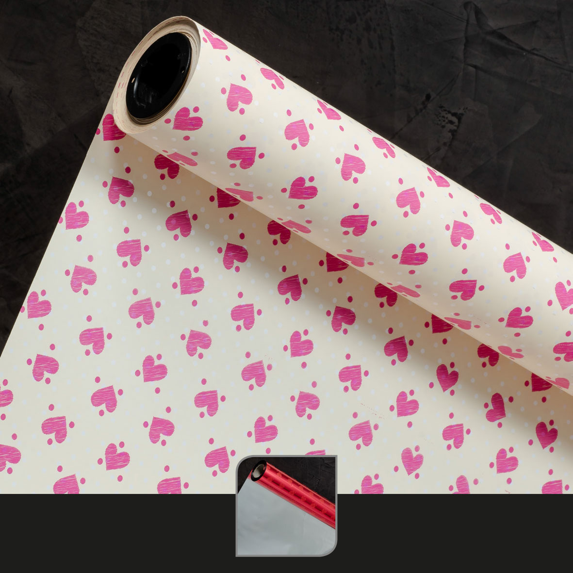 Emballage sur rouleaux: pöetic (60cm / 50m)