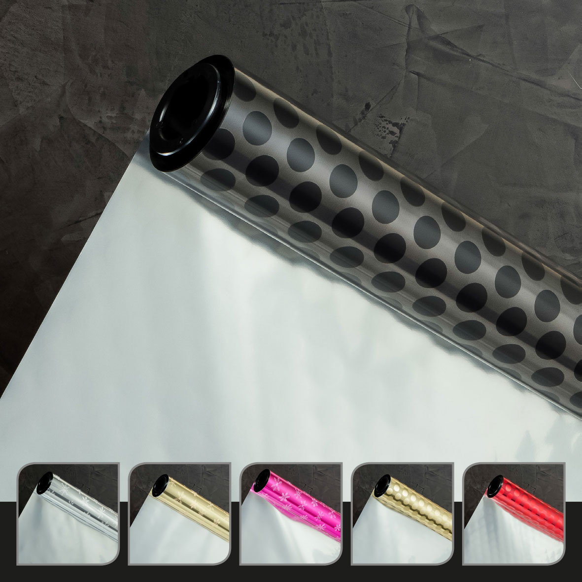 Emballage sur rouleau: ice (60cm / 50m)